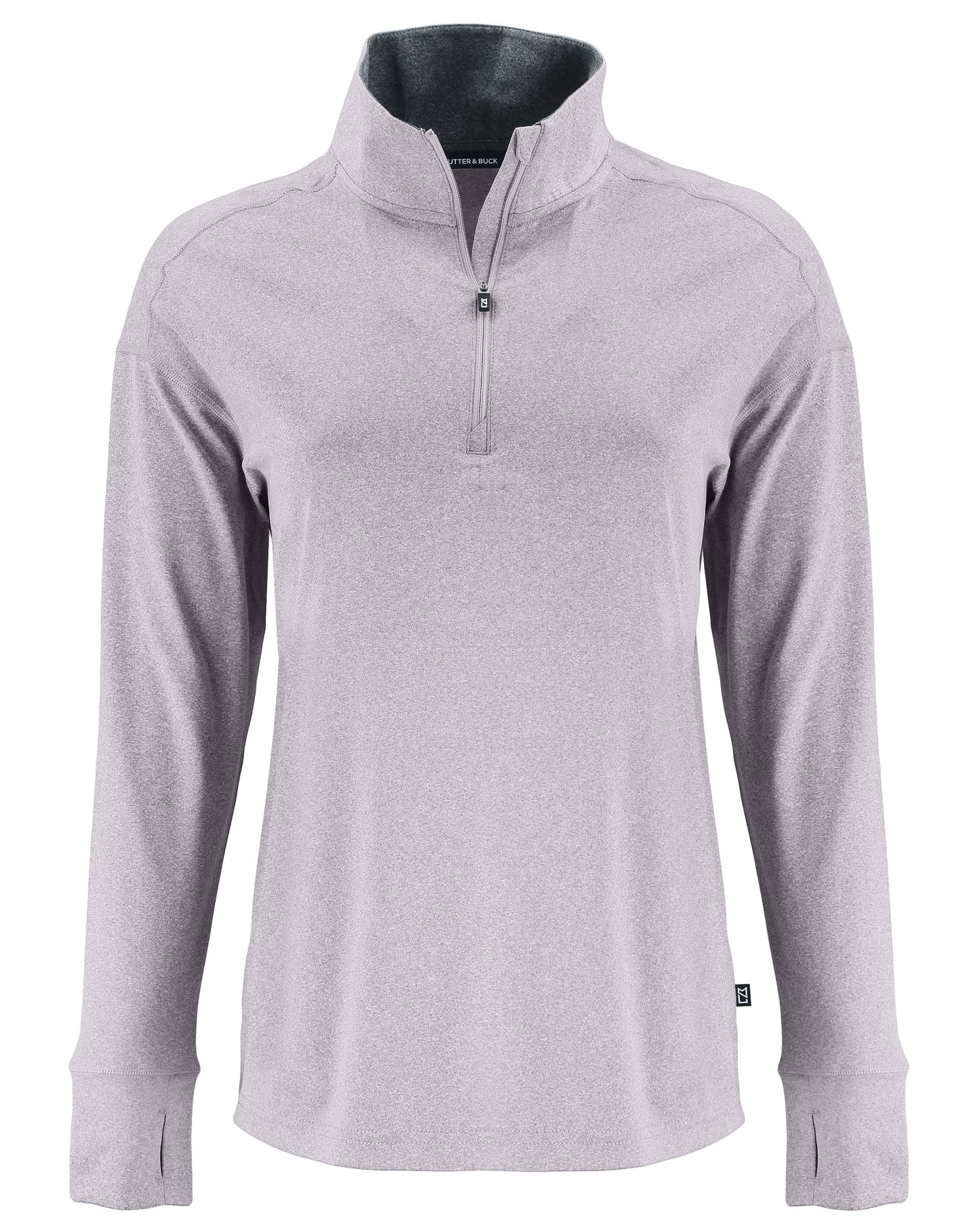 Cutter & Buck Forge Recycled Four-Way Stretch Womens Quarter Zip Pullover