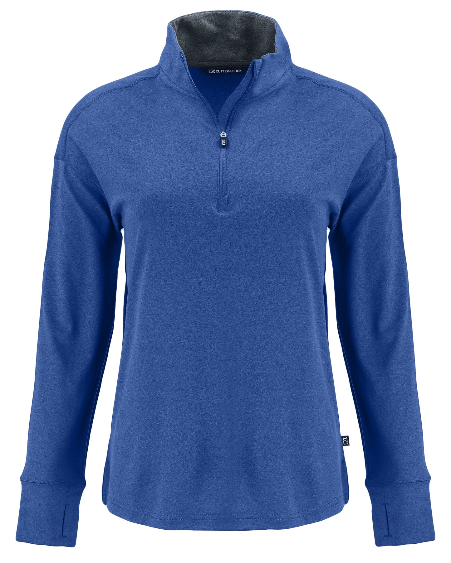 Cutter & Buck Forge Recycled Four-Way Stretch Womens Quarter Zip Pullover