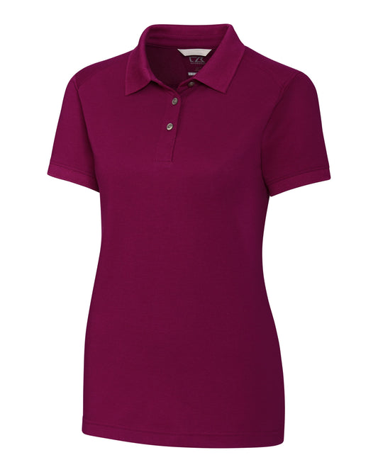 Cutter & Buck Advantage Epic Confidence Recycled Tri-Blend Pique Womens Polo
