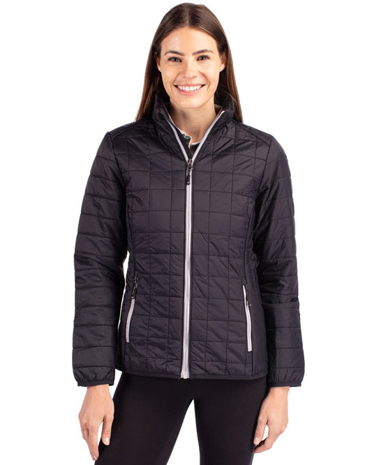 Cutter & Buck Rainier PrimaLoft®  Womens Eco Insulated Full Zip Puffer Jacket - LCO00007