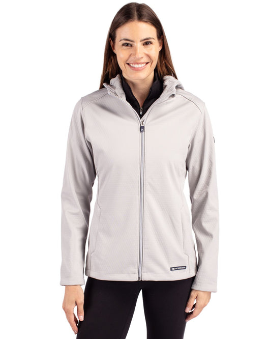 Cutter & Buck Evoke Softshell Recycled Full Zip Womens Jacket - LCO00066