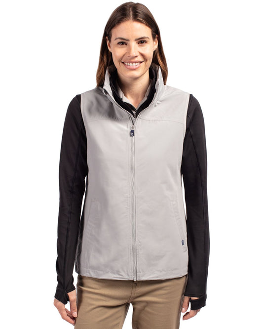 Cutter & Buck Charter Eco Recycled Full-Zip Womens Vest - LCO00068