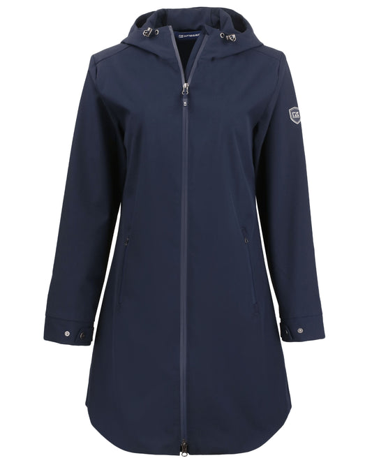 Cutter & Buck Camano Recycled Everyday Stretch Water Resistant Womens Full Zip Jacket
