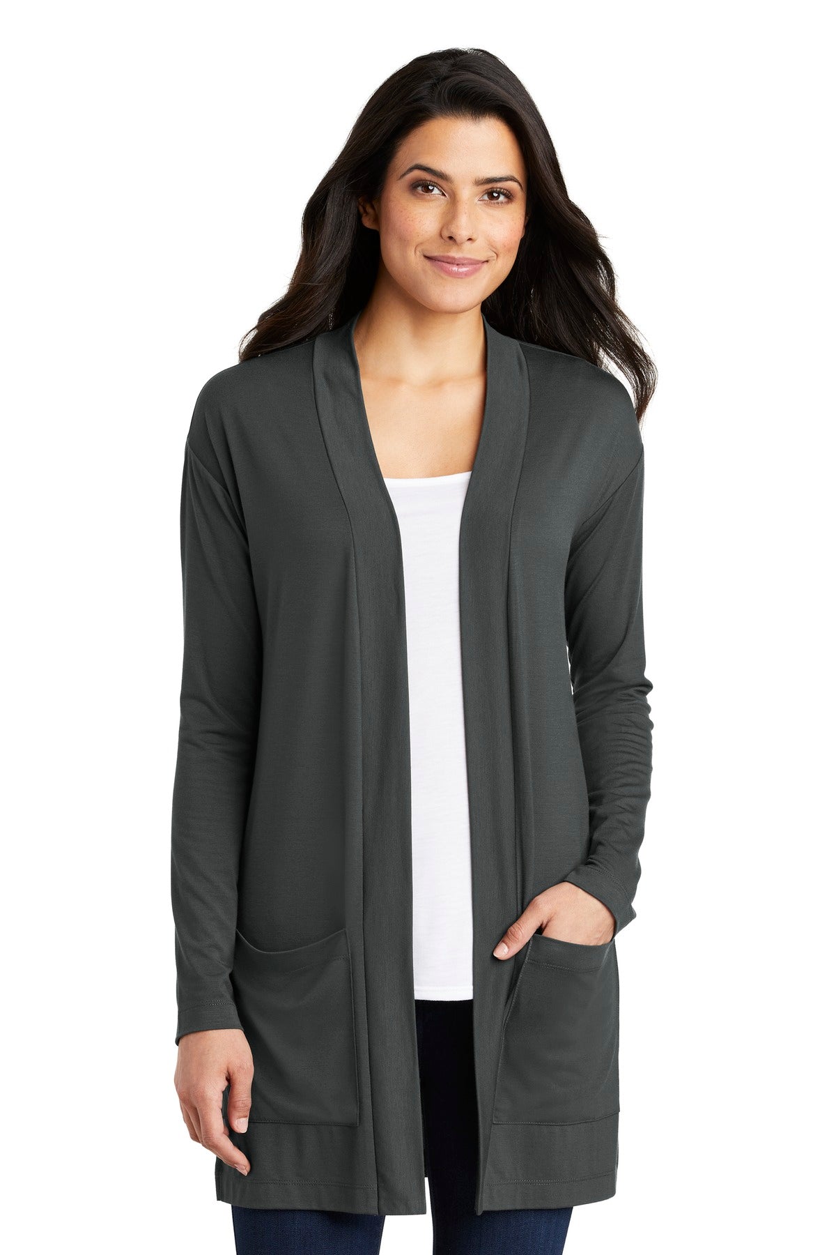 Port Authority ? Women's Concept Long Pocket Cardigan .