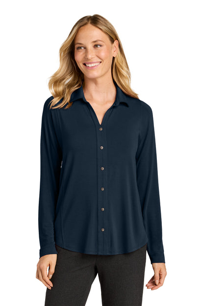 Port Authority® Women's Luxe Knit Button Tunic