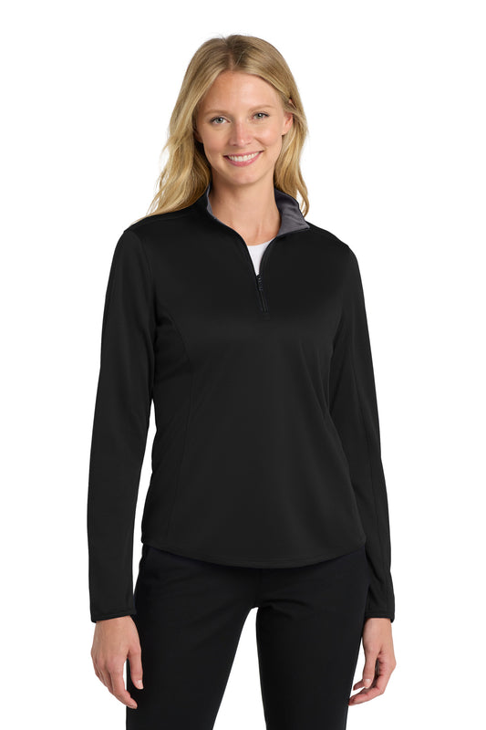 Port Authority ® Women's Silk Touch ™ Performance 1/4-Zip