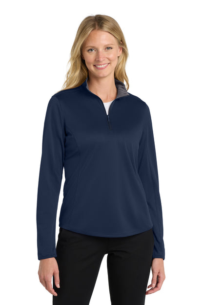 Port Authority ® Women's Silk Touch ™ Performance 1/4-Zip