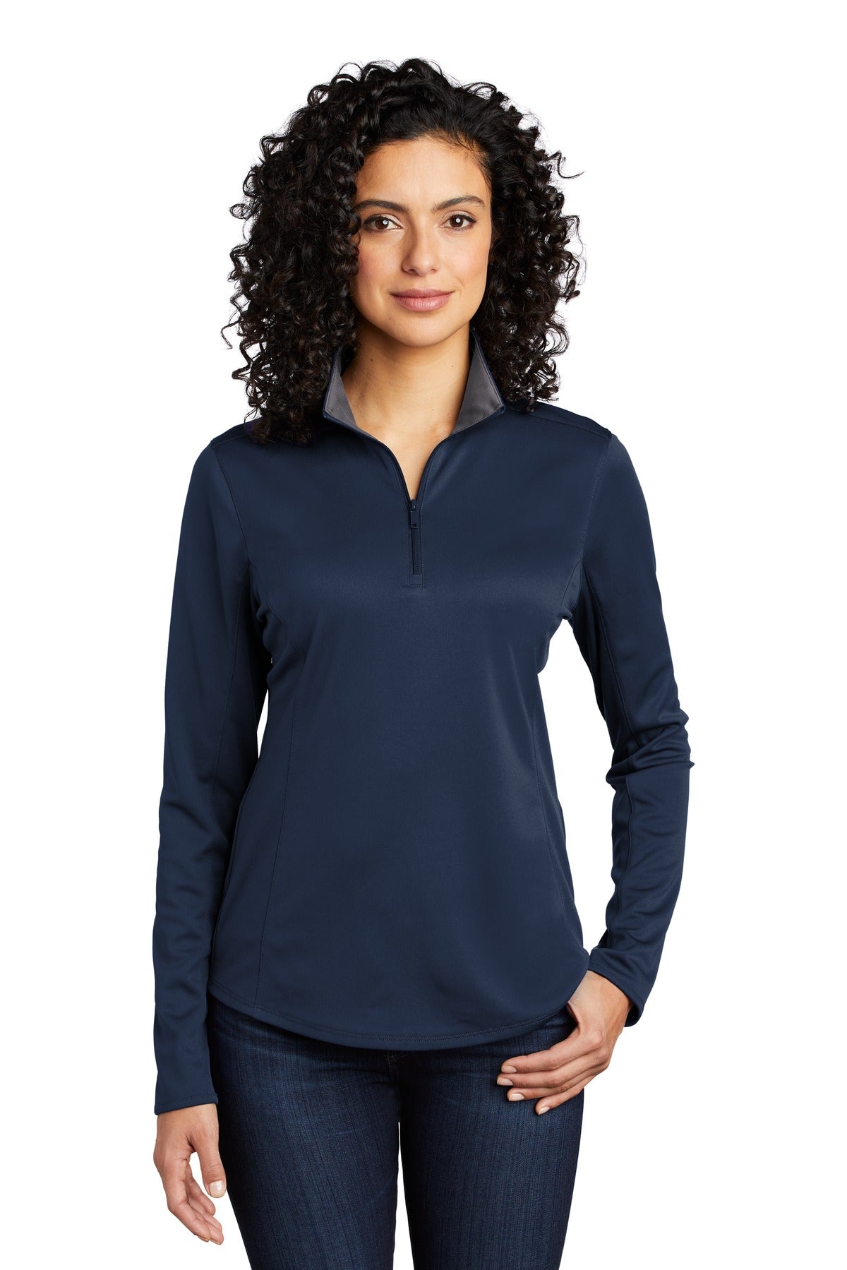 Port Authority ? Women's Silk Touch ? Performance 1/4-Z