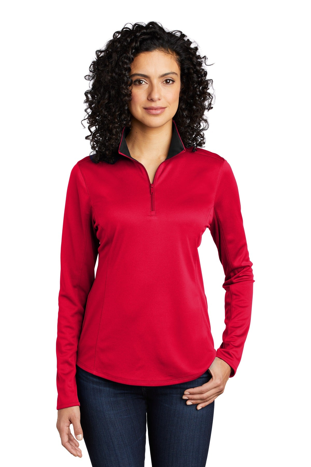 Port Authority ? Women's Silk Touch ? Performance 1/4-Z