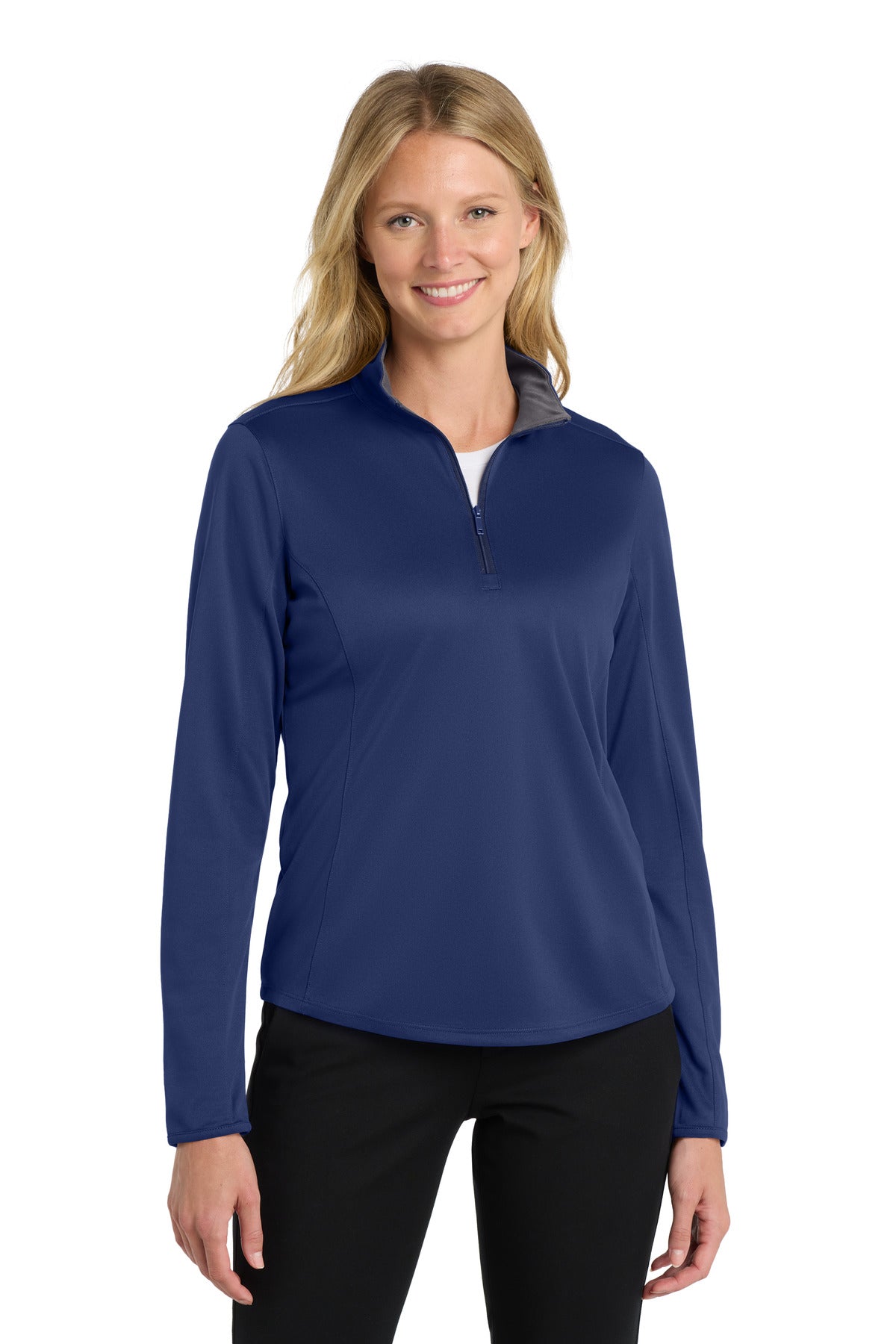 Port Authority ® Women's Silk Touch ™ Performance 1/4-Zip