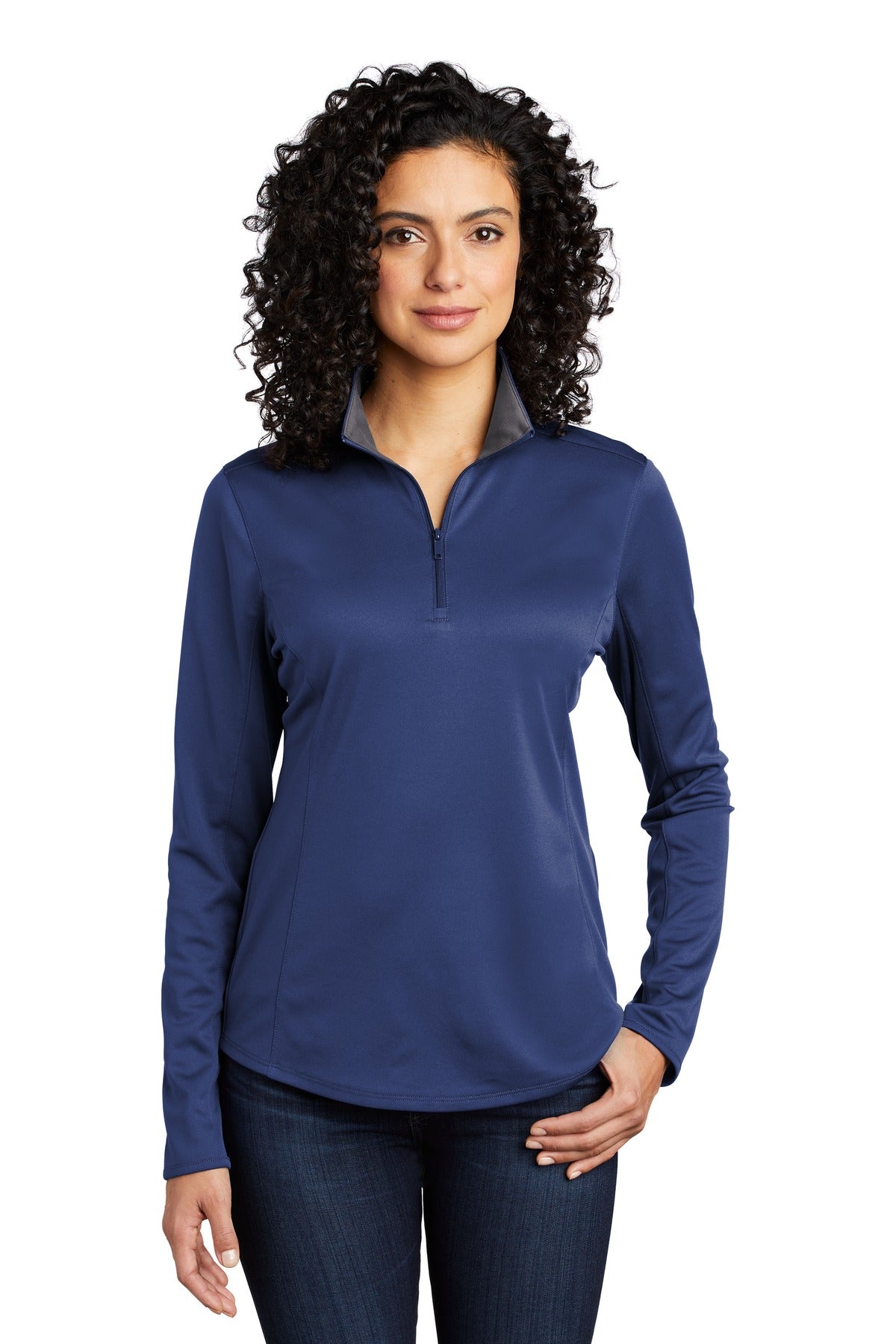 Port Authority ? Women's Silk Touch ? Performance 1/4-Z