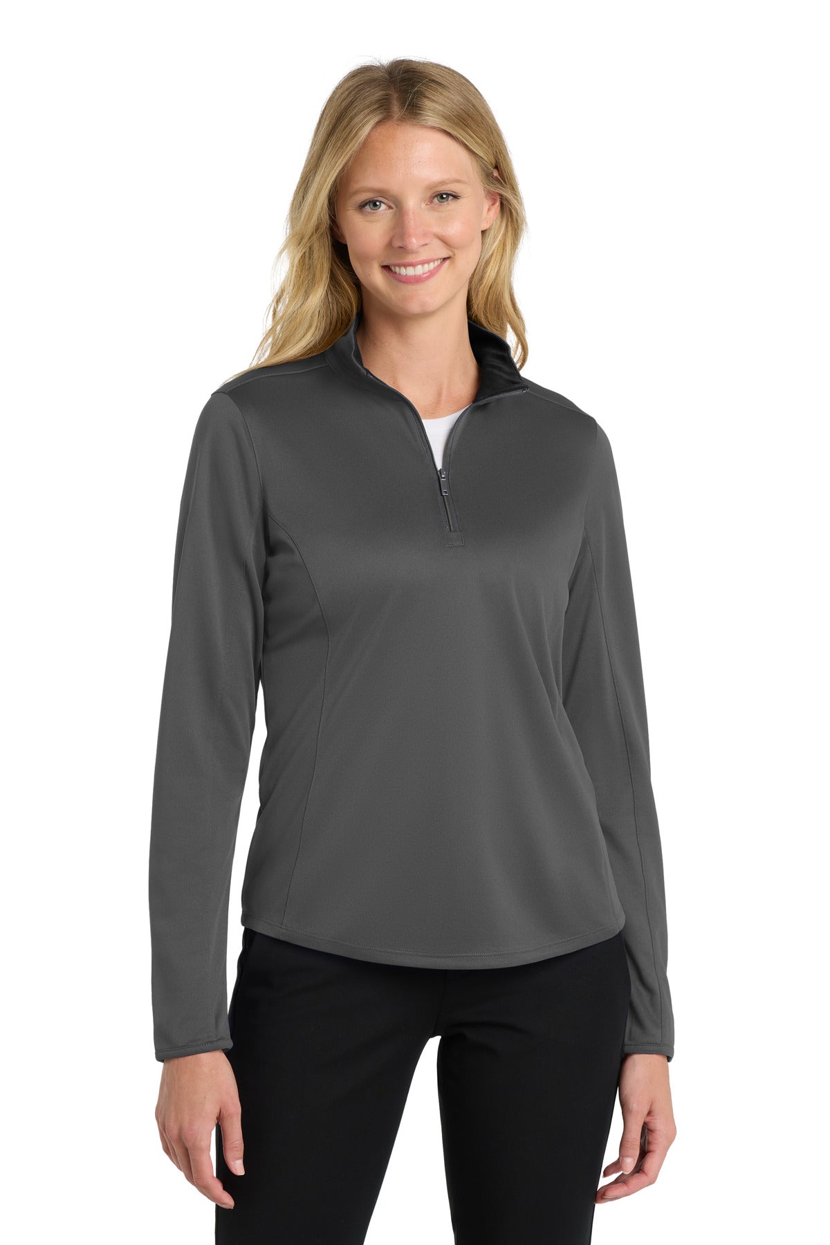 Port Authority ® Women's Silk Touch ™ Performance 1/4-Zip