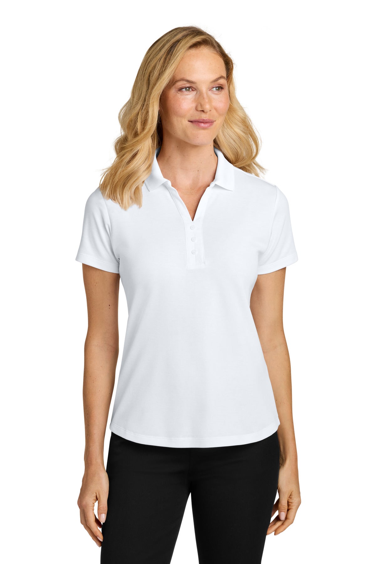 Port Authority® Women's Plaited Pique Polo