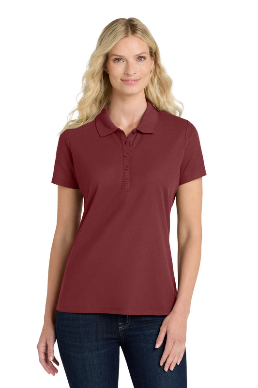 Port Authority? Women's SuperPro React?  Polo. LK810