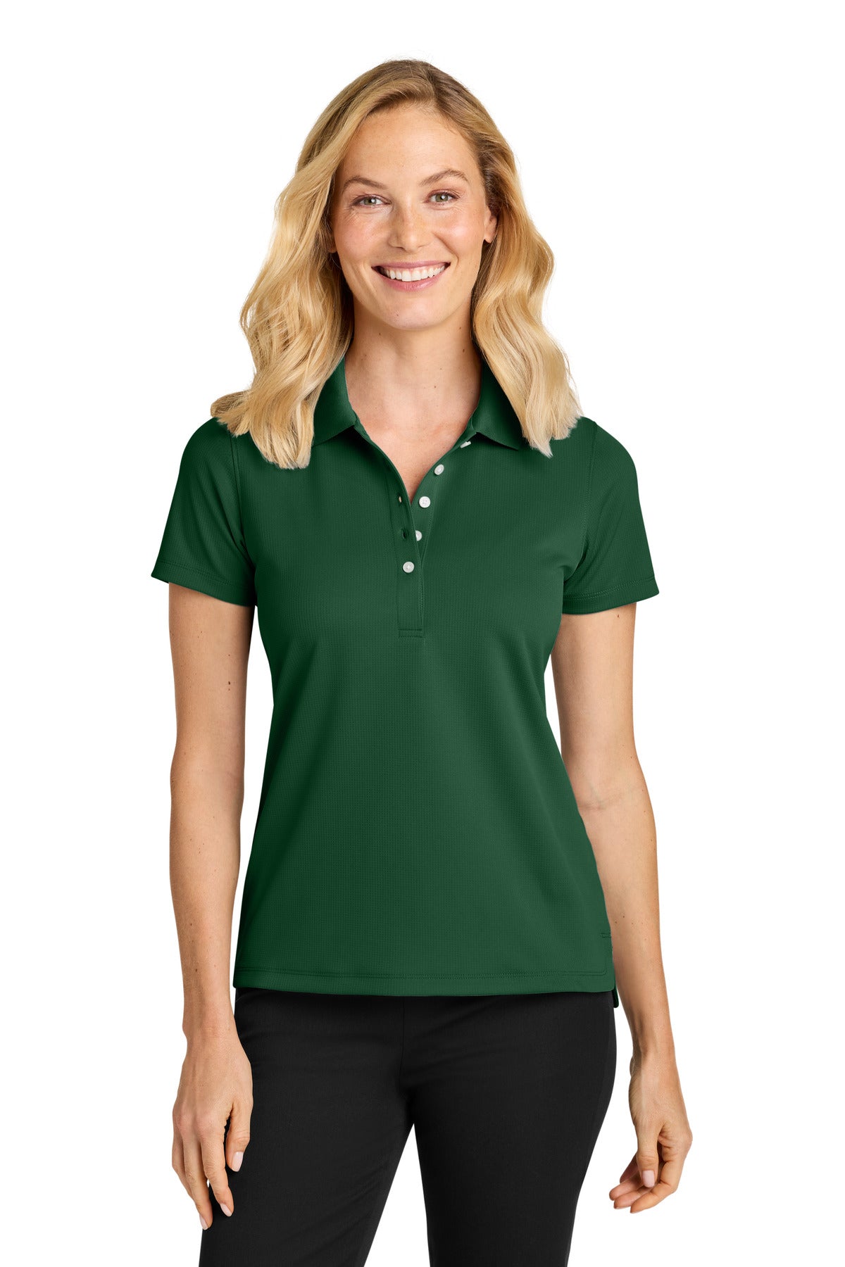 Port Authority® Women's Dry Zone® Stain-Release Grid Polo