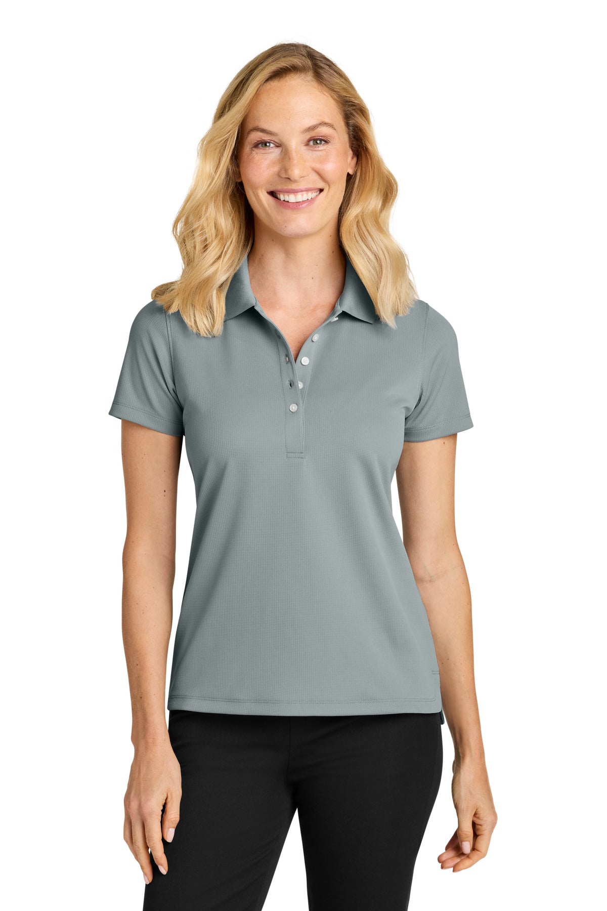Port Authority® Women's Dry Zone® Stain-Release Grid Polo