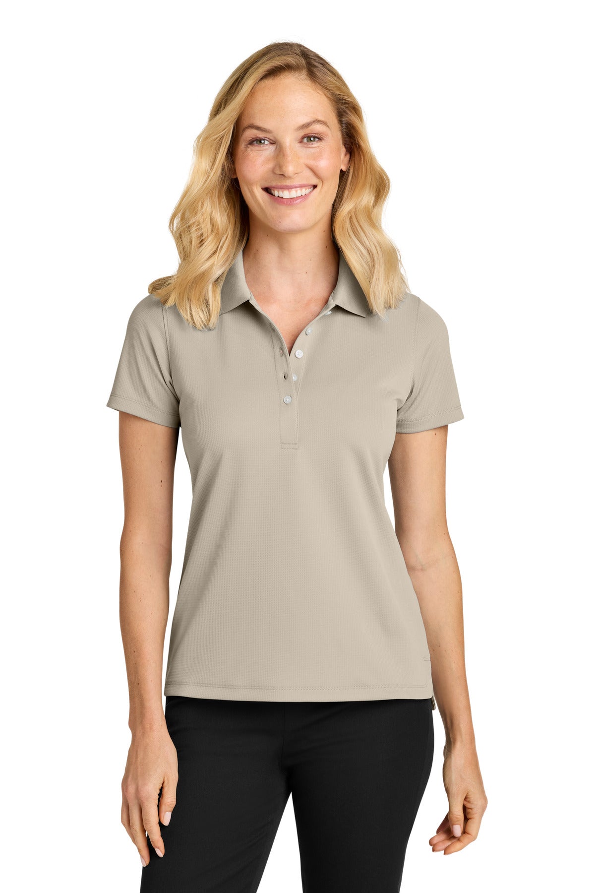 Port Authority® Women's Dry Zone® Stain-Release Grid Polo