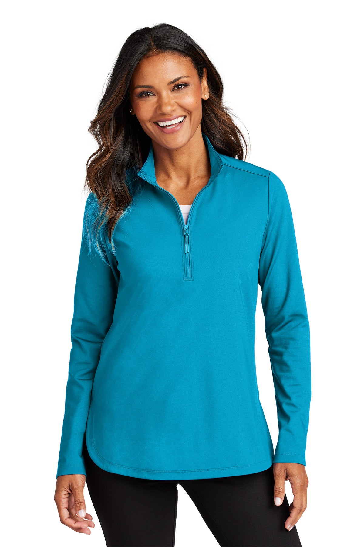 Port Authority? Women's C-FREE? Double Knit 1/4-Zip LK8