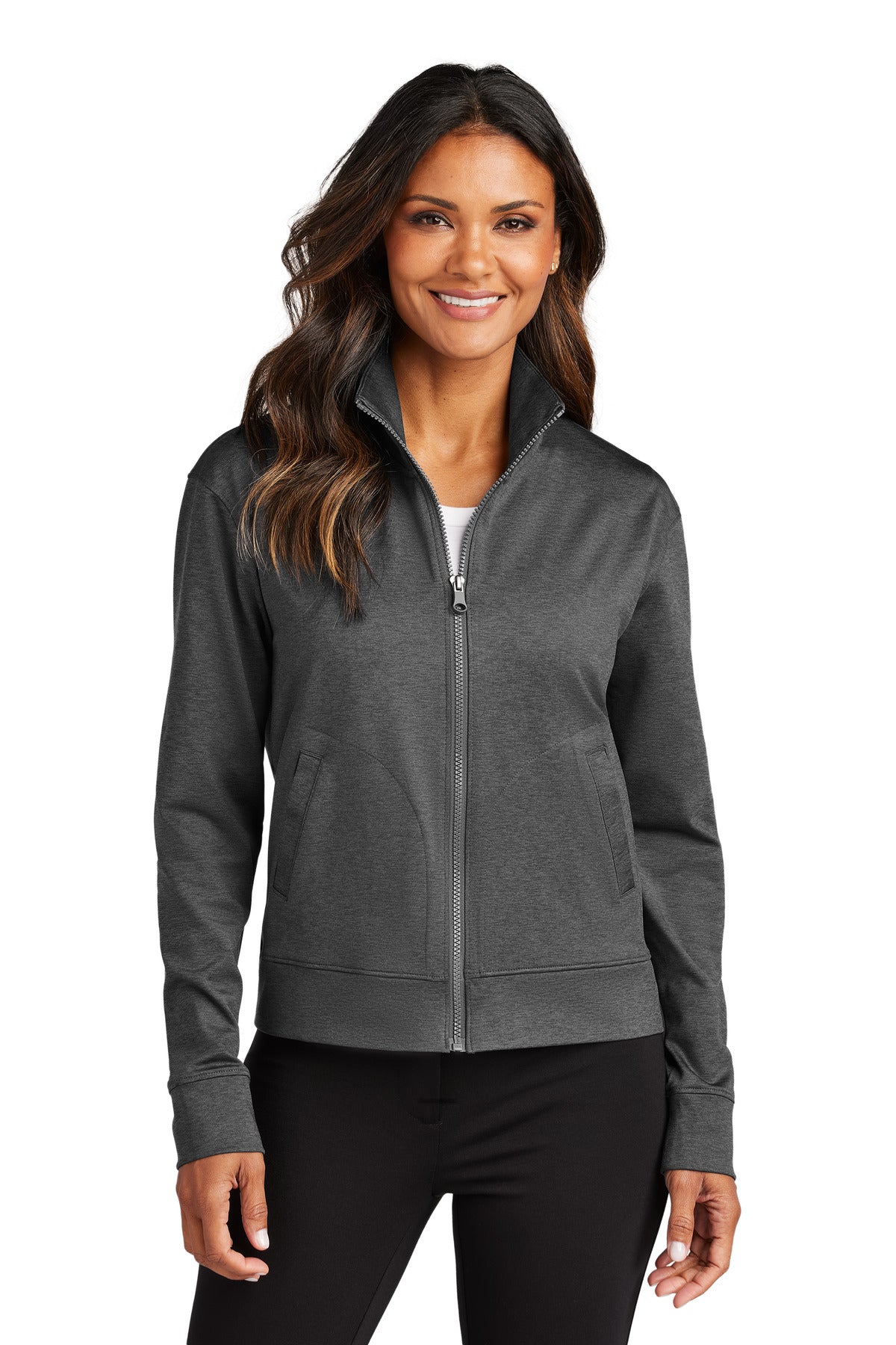 Port Authority? Women's C-FREE? Double Knit Full-Zip LK