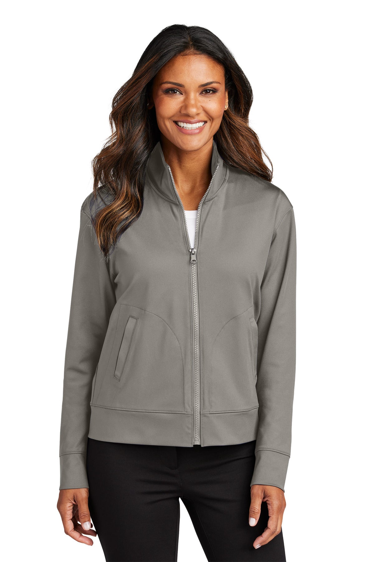 Port Authority? Women's C-FREE? Double Knit Full-Zip LK