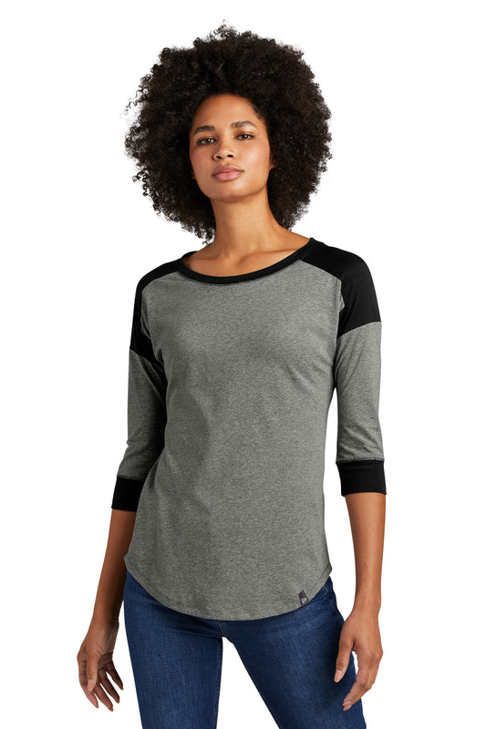 New Era ? Women's Heritage Blend 3/4-Sleeve Baseball Ra
