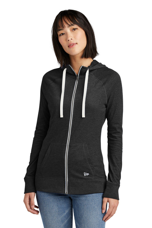 New Era? Women's Sueded Cotton Blend Full-Zip Hoodie. L