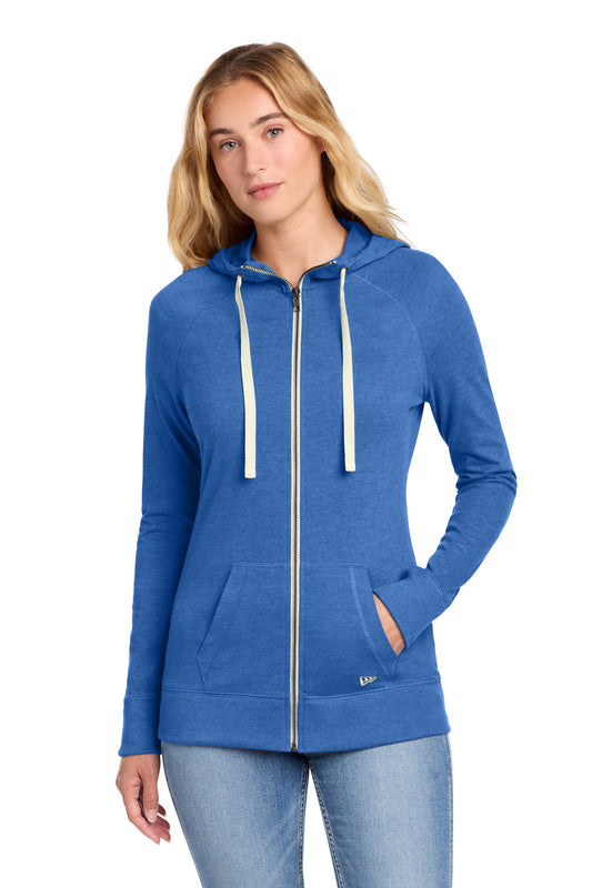 New Era® Women's Sueded Cotton Blend Full-Zip Hoodie