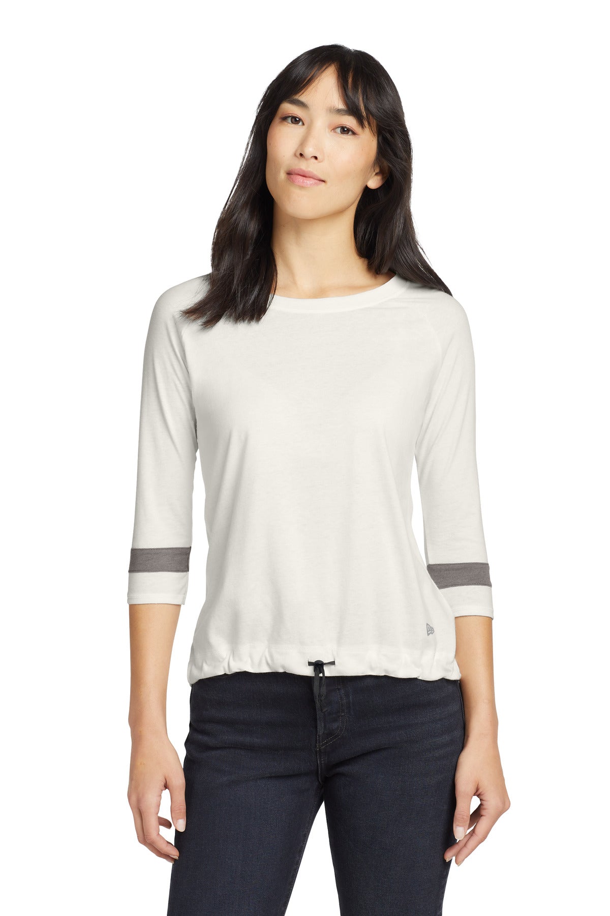 New Era ® Women's Tri-Blend 3/4-Sleeve Tee