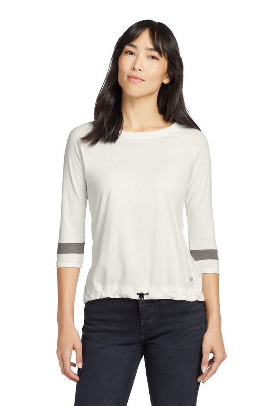 New Era ® Women's Tri-Blend 3/4-Sleeve Tee