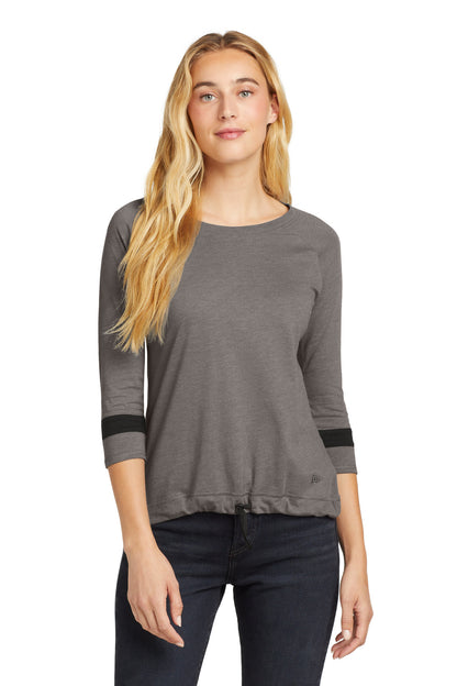 New Era ® Women's Tri-Blend 3/4-Sleeve Tee