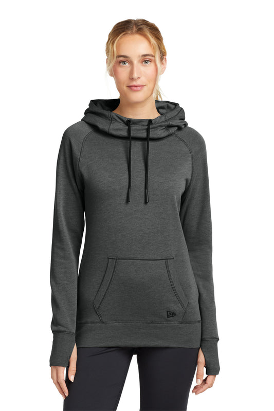 New Era ? Women's Tri-Blend Fleece Pullover Hoodie. LNE