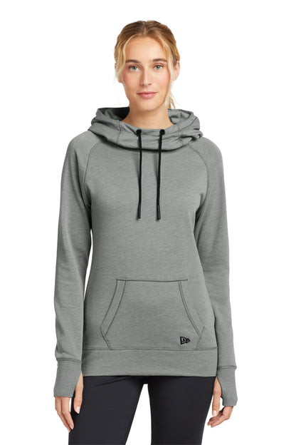 New Era ? Women's Tri-Blend Fleece Pullover Hoodie. LNE