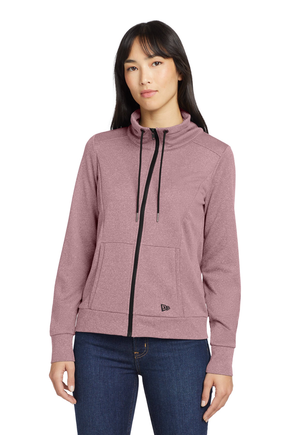 New Era? Women's Performance Terry Full-Zip Cowl LNEA53