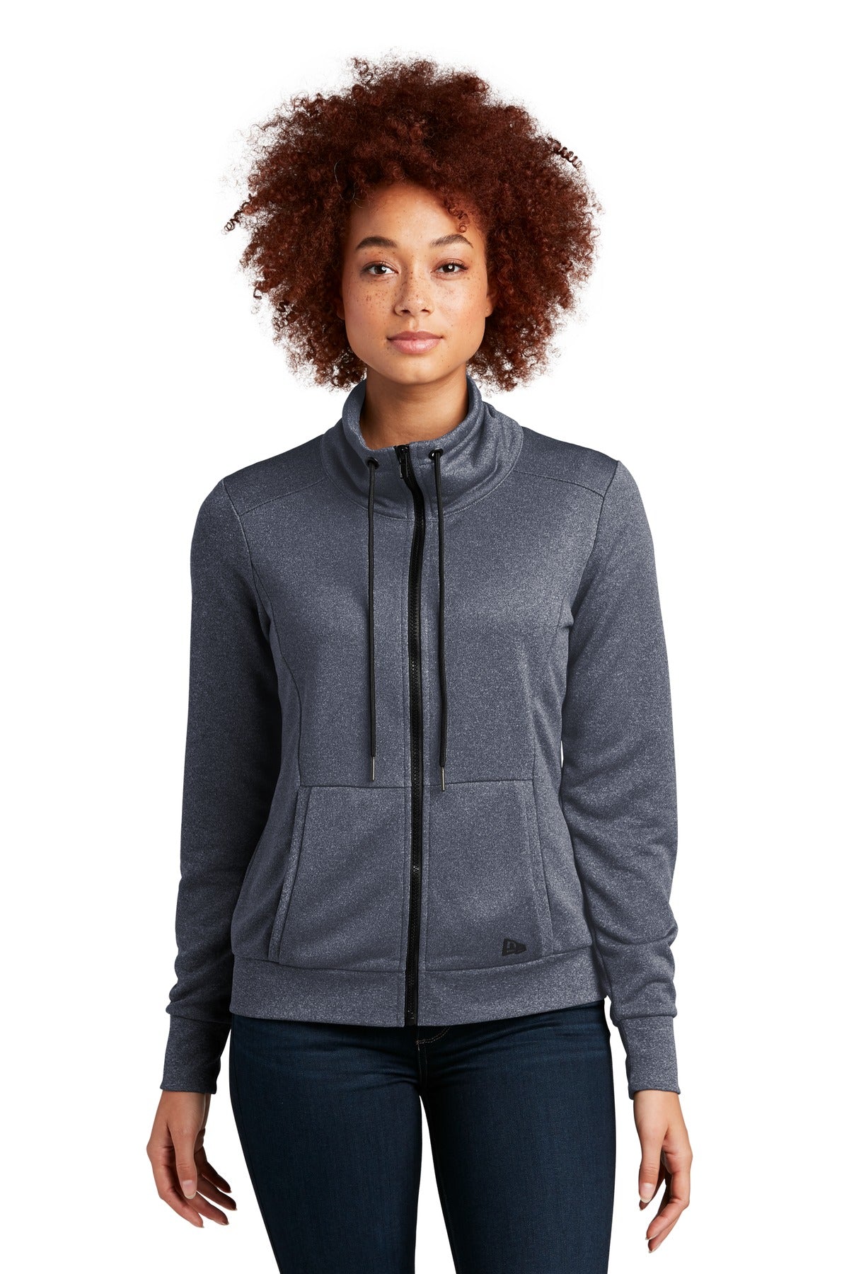 New Era? Women's Performance Terry Full-Zip Cowl LNEA53