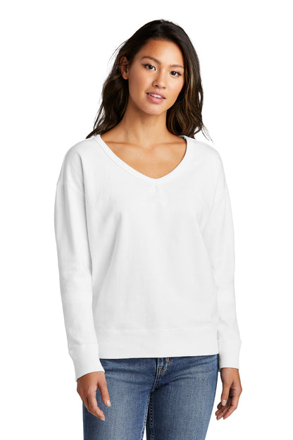 Port & Company? Women's Beach Wash? Garment-Dyed V-Neck