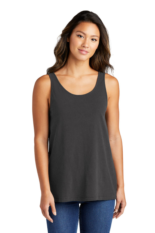 Port & Company? Women's Beach Wash? Garment-Dyed Tank L