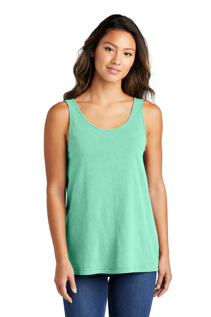 Port & Company? Women's Beach Wash? Garment-Dyed Tank L