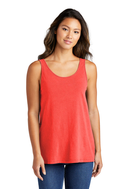 Port & Company? Women's Beach Wash? Garment-Dyed Tank L
