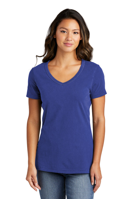 Port & Company? Women's Beach Wash? Garment-Dyed V-Neck