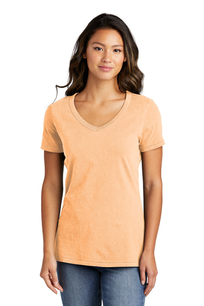 Port & Company? Women's Beach Wash? Garment-Dyed V-Neck