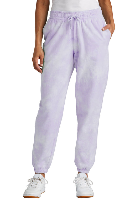 Port & Company? Women's Beach Wash? Cloud Tie-Dye Sweat