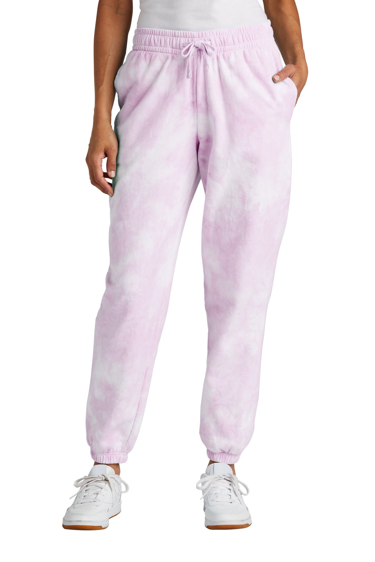 Port & Company? Women's Beach Wash? Cloud Tie-Dye Sweat