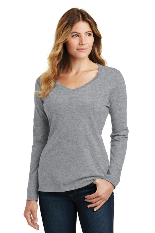 Port & Company? Women's Long Sleeve Fan Favorite V-Neck