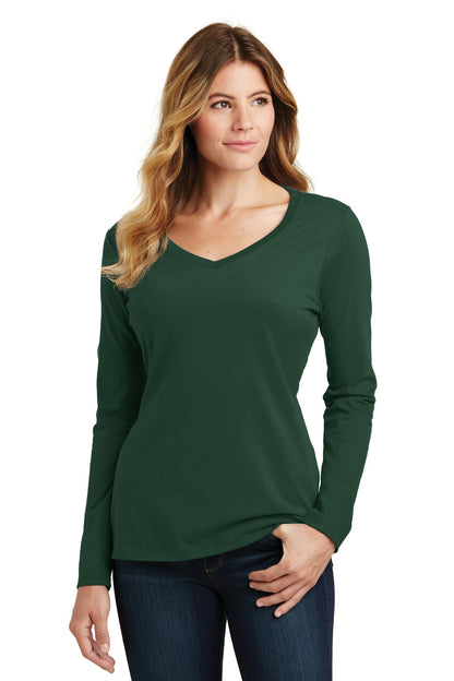 Port & Company? Women's Long Sleeve Fan Favorite V-Neck