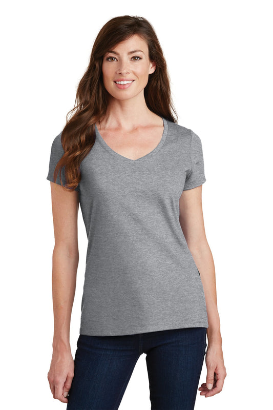 Port & Company? Women's Fan Favorite V-Neck Tee. LPC450