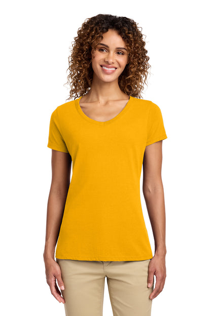 Port & Co™ Women's Fan Favorite V-Neck Tee