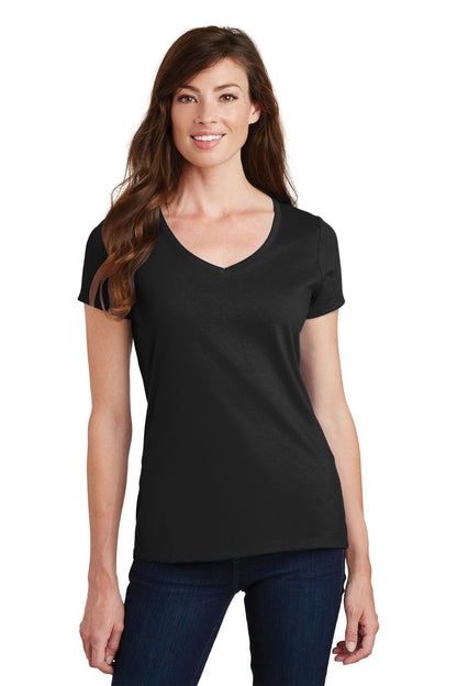 Port & Company? Women's Fan Favorite V-Neck Tee. LPC450