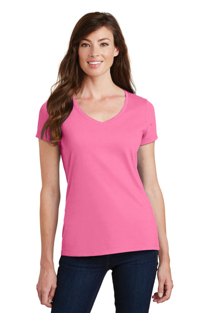 Port & Company? Women's Fan Favorite V-Neck Tee. LPC450