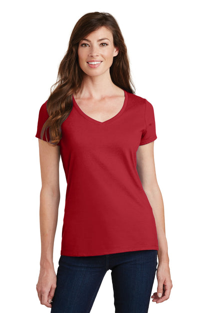 Port & Company? Women's Fan Favorite V-Neck Tee. LPC450