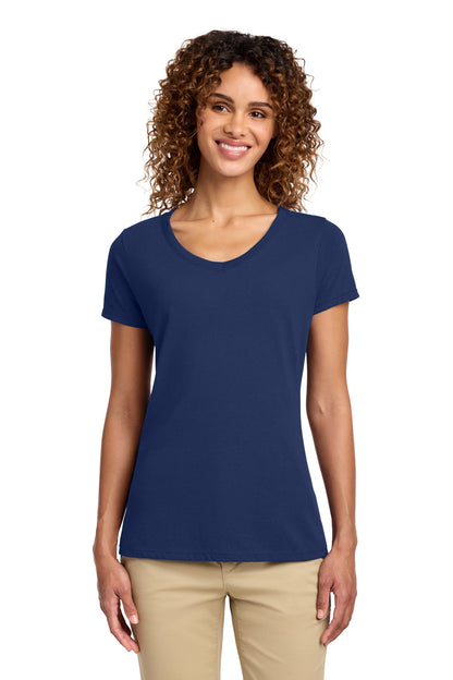 Port & Co™ Women's Fan Favorite V-Neck Tee